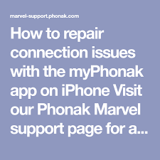 Handling and maintenance of your hearing aids are illustrated and described in a user friendly way. How To Repair Connection Issues With The Myphonak App On Iphone Visit Our Phonak Marvel Support Page For An Answer Phonak Repair Supportive