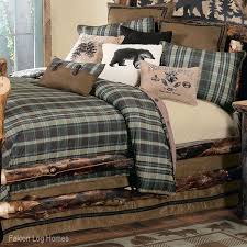 Hadley Plaid Cabin Comforter