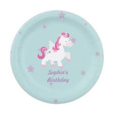 Home   Branded Paper Cups UK        UK Manufacturer of Printed     Zazzle Unicorn Rainbow Paper Plates