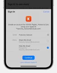 how to use sign in with apple apple
