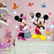 Mickey Minnie Wall Stickers For Kids