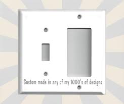 Toggle Rocker Metal Switch Plate Cover