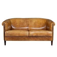 Tan leather from rose & grey that looks really nice against a white walls, being the star in the room. Vintage Dutch 2 Seater Tan Leather Sofa 1980s For Sale At Pamono