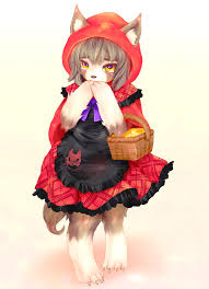 wolfized little red riding hood by