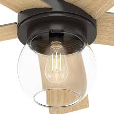 Shop for ceiling fan light kits in ceiling fan parts. Hunter Leander Ceiling Fan 46 In Led Indoor Noble Bronze Light Kit Remote Ceiling Fans Home Garden