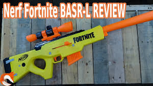 Nerf guns for nerf gun game 14.0! Review Nerf Fornite Basr L Sniper Rifle Its Huge Youtube