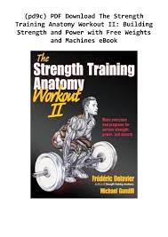 pdf the strength training