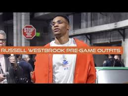 Shop the best russell westbrook jersey, shirts and russell westbrook gear from fanatics. Nba Russell Westbrook Tunnel Pre Game Outfits Compilation Youtube
