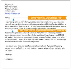 Make sure your resume and cover letter are prepared with the. Cover Letter Examples Jobscan