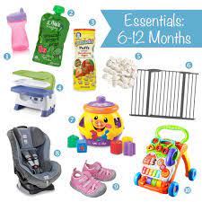 baby essentials 6 12 months