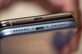 Turn off your device and use the can of compressed air or the bulb syringe to clean out the charging port. How And Why Would Apple Kill The Iphone S Lightning Port