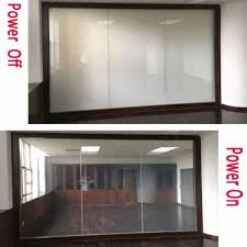 Clear To Opaque Smart Glass Self