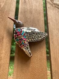 Mosaic Hummingbirdceramic