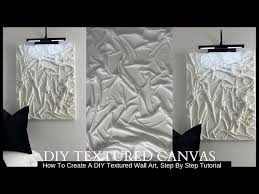 Diy Textured Canvas Art How To Create
