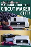 What is the thickest material a Cricut can cut?