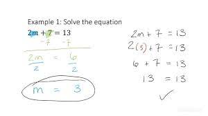 Linear Equations Math