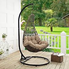Outdoor Rattan Swing Patio Swing With