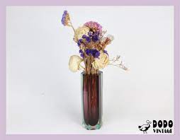 Vintage Murano Glass Flower Vase