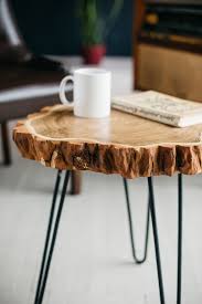 Live Edge Coffee Table Rustic Wood Slab