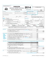 Individual Income Tax Return Oregon Free Download
