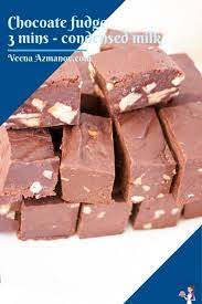 microwave chocolate fudge 3 mins