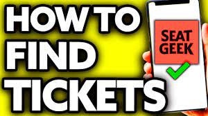how to find your tickets on seatgeek