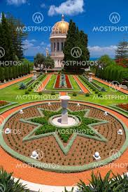 bahai gardens haifa israel by