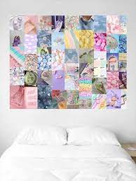 Pretty In Pastel Wall Collage Kit The
