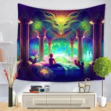 Psychedelic Room Tapestry Trippy