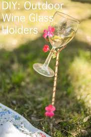 Diy Outdoor Wine Glass Holders