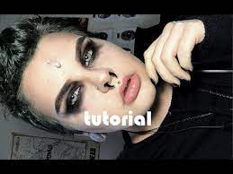 easy men s goth makeup tutorial you
