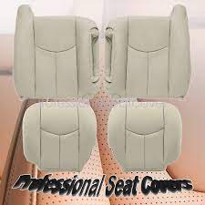 Back Leather Seat Cover Light Tan 522
