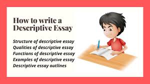 descriptive essay format ixl english