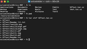 2 ways to extract xz file on mac step
