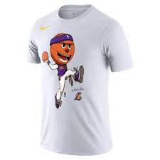 Ranking all of the nba's mascots based on sheer creepiness. Los Angeles Lakers Mascot Men S Nike Dri Fit Nba T Shirt Nike Com