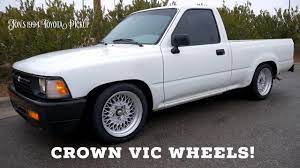 toyota pickup update crown vic wheels