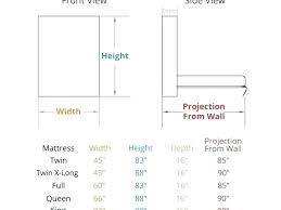 Bed Sheet Sizes In Feet 90100 Size Chart Home Improvement