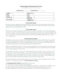 Self Review Performance Evaluation Feedback Form Template