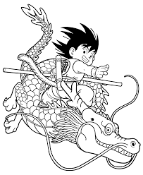 They can spend hours coloring their favorite how to train your dragon coloring pictures. Songoku Kid Dragon Ball Z Kids Coloring Pages