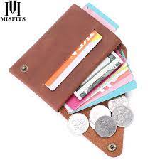 Carry a hematite money clip for a polished and modern look, or purchase a black or brown leather money clip to create a classic look. Misfits Crazy Horse Leather Money Clip Wallet Men Vintage Slim Card Wallet Male Mini Coin Purse Small Cash Clamp Man Cash Holder Money Clips Aliexpress