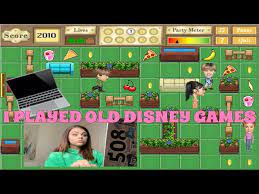 playing old disney channel games you
