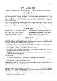 Our collection of resume samples and guides helps you creating a winning resume in just minutes. Software Development Cv Example And Cv Writing Guide Cv Nation