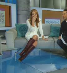 The hilary kennedy the appreciation of booted news women blog : Christi Paul In Leather Shefalitayal