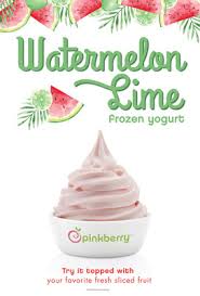 pinkberry introduces new watermelon