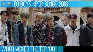 80 Boys Kpop Songs Chart 2018 Kpop Chart Kpc