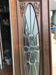 Beveled Glass Oval Entrance Door