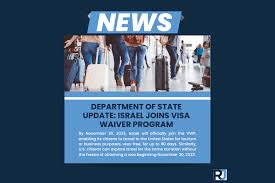 israel joins visa waiver program