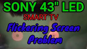 led smart tv flickering screen problem