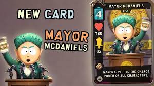 Gameplay Mayor McDaniels | South Park Phone Destroyer - YouTube