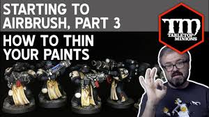 How To Thin Your Paints Starting To Airbrush Part 3
